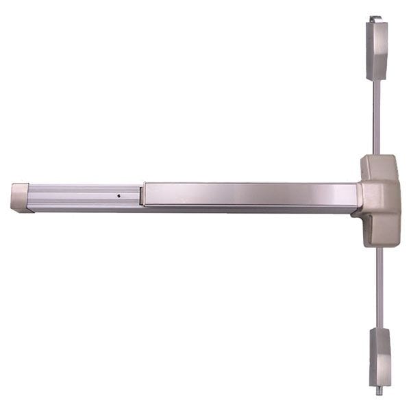 Design Hardware 1000V — Panic — Hex Dogging / Stainless Steel, Marine Grade (316) / 33" (for 2'8" to 3'0" Doors)