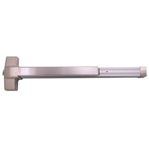 Design Hardware 1000R — Panic — Hex Dogging / Stainless Steel / 33" (for doors 2'8" to 3'0")