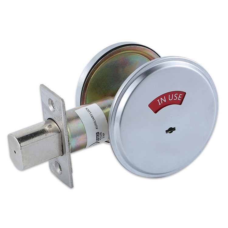 Design Hardware D2 Series — Grade 2 minimum — Privacy Indicator / Satin Chrome (626)