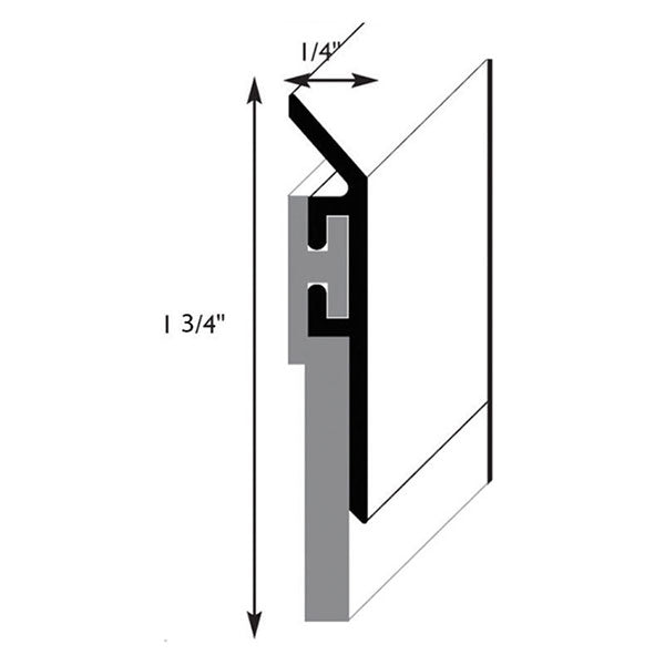 Design Hardware SW-R Door Sweep — Aluminum / 36"