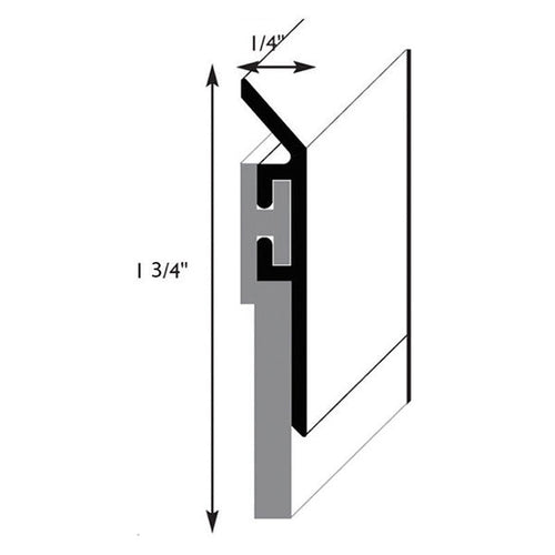 Design Hardware SW-R Door Sweep — Aluminum / 36"