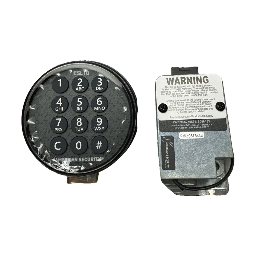 American Security - ESL10 ESL10XL - Lighted Keypad - Electronic Safe Lock Black — edited cover photo