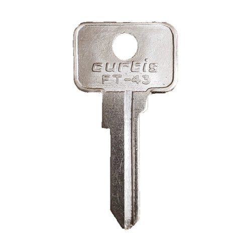 Curtis FT-43 - FT43 - X109 - FIAT ALFA ROMEO LAMBORGHINI - Key Blank — edited cover photo