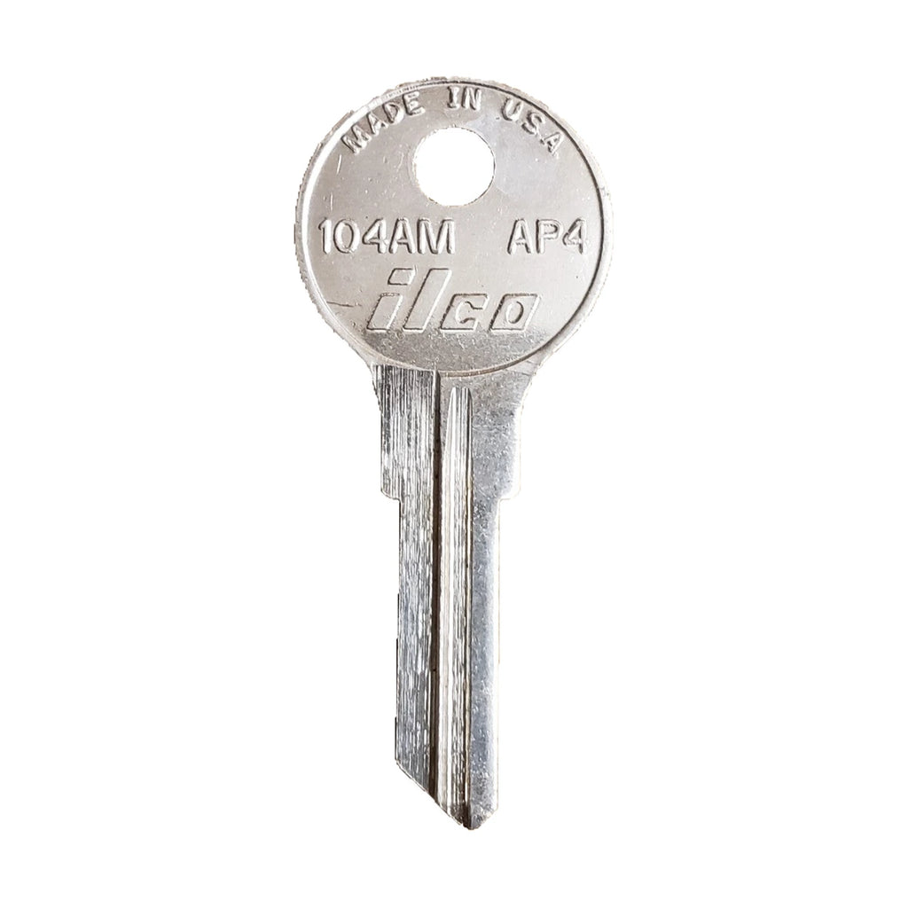 Ilco - AP4 - 104AM - K104 - Key Blank - Chicago - AMF - Cessna - Steelcase — edited cover photo