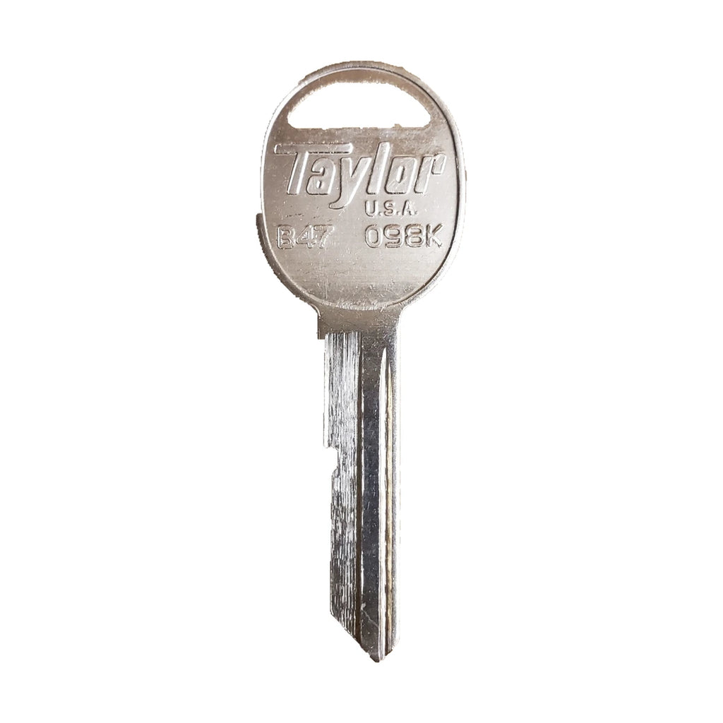 Taylor - B47 - S1098K - Key Blank - For GM - K series — edited cover photo