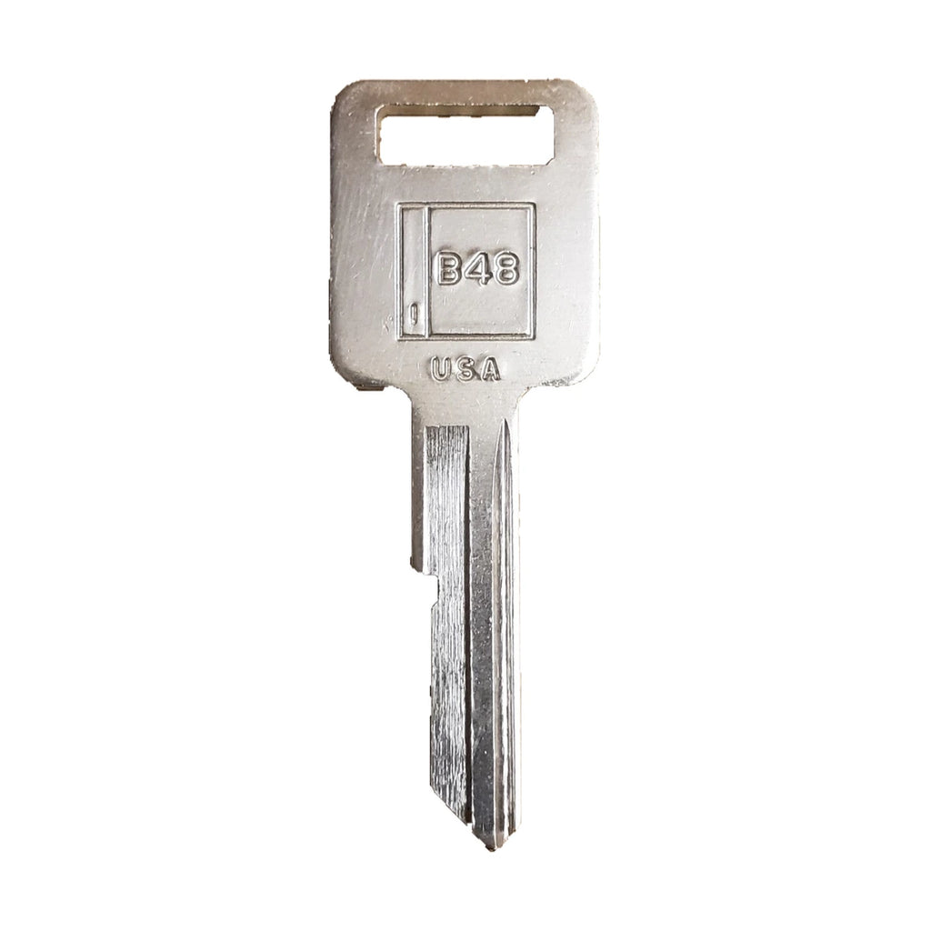 Ilco - B48 - P1098A - Key Blank - GM " A " - Chevy - Ignition - USA — edited cover photo
