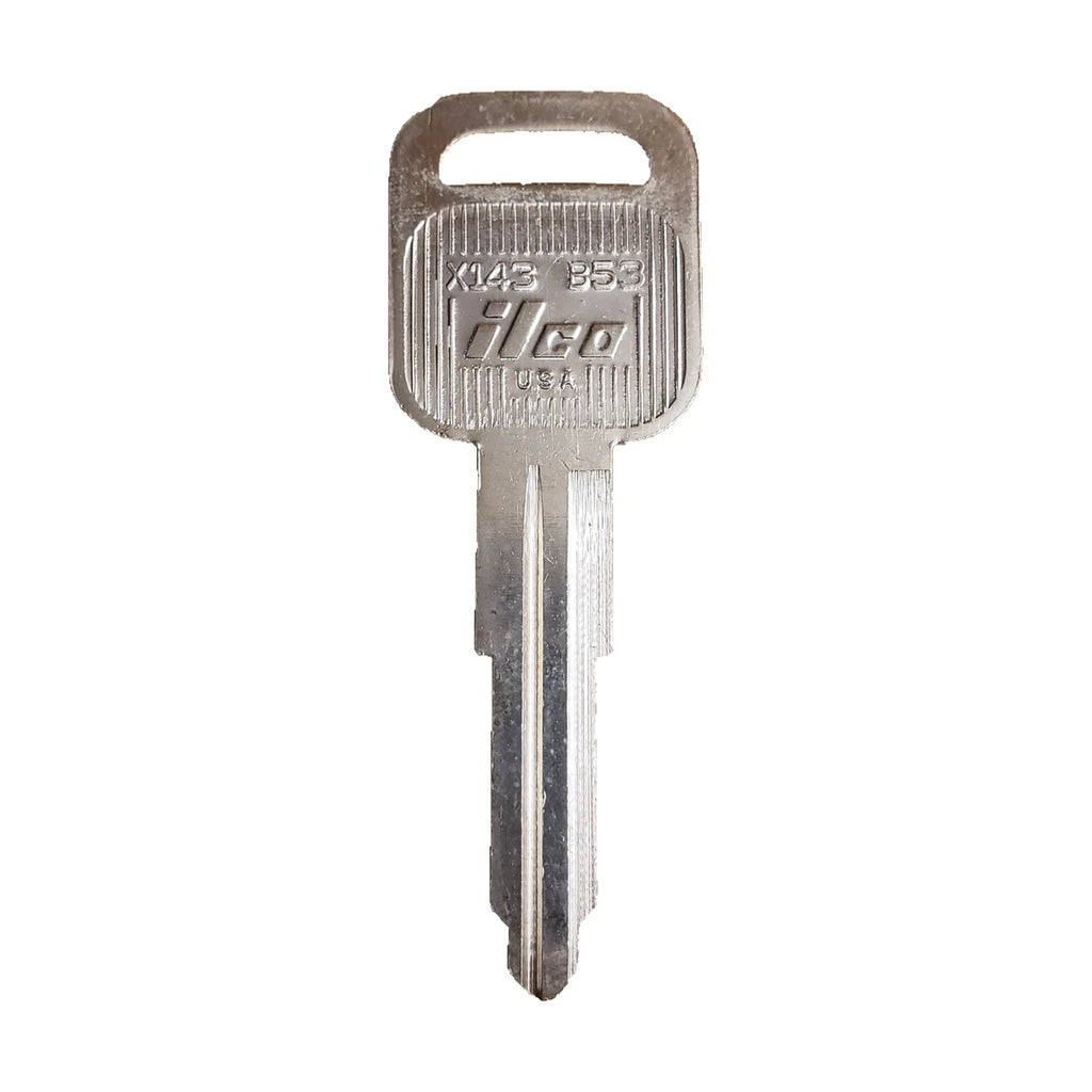 Ilco - X143 - B53 - Key Blank - Chevy - Geo - Isuzu - Chevrolet — edited cover photo