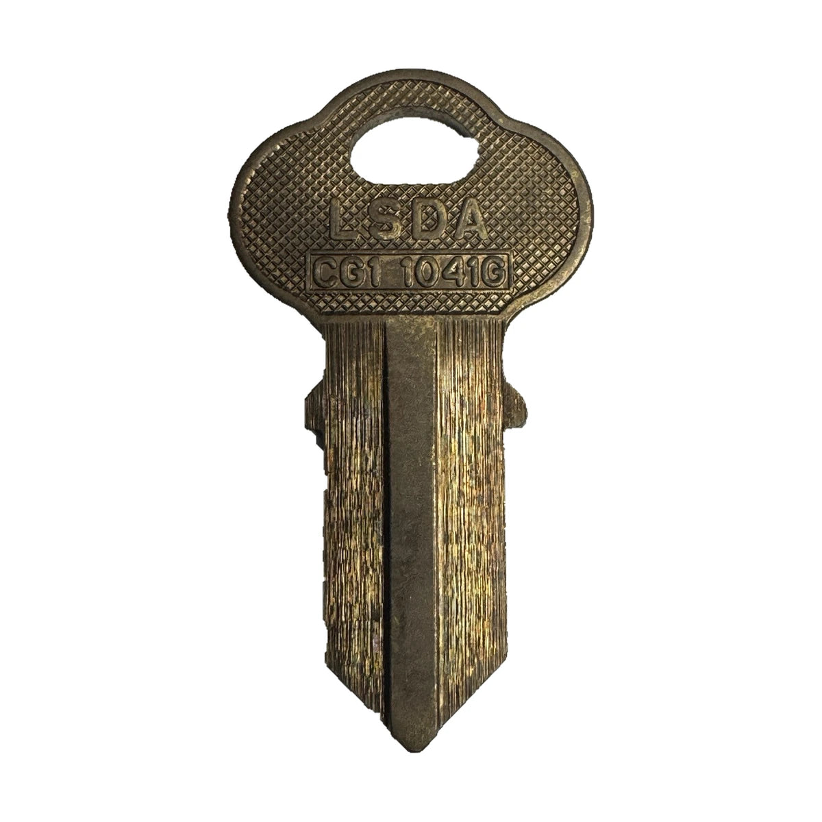 LSDA - 1041G - K40 - CG1 - Chicago - Key Blank - Brass Vintage — edited cover photo