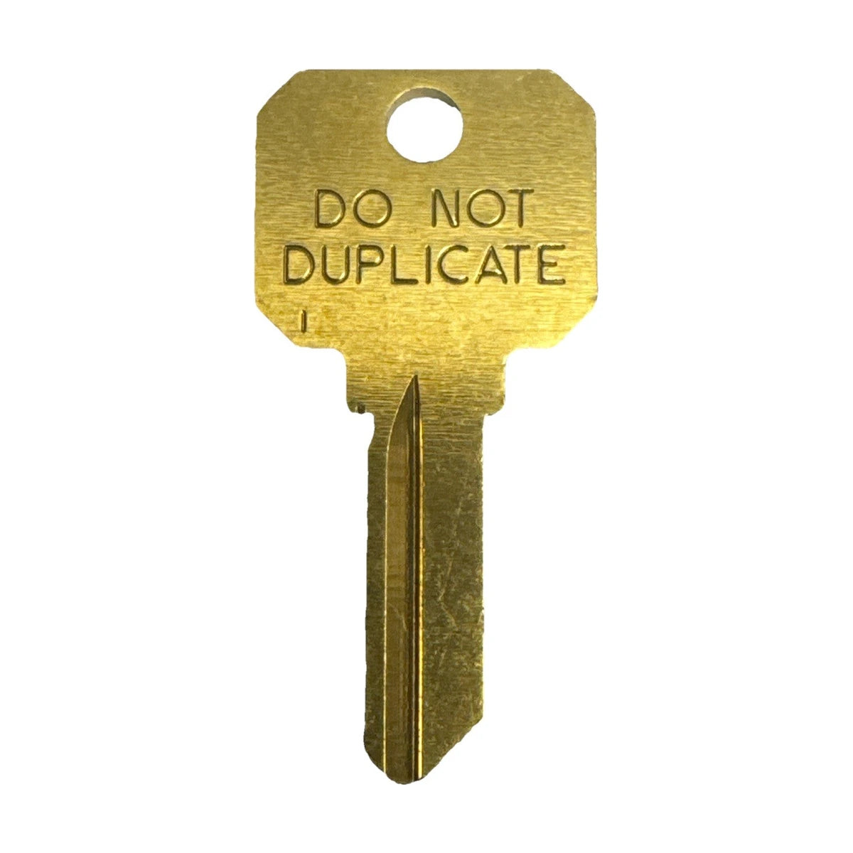 Ilco - SC1 - Schlage DND Key Blank 5 Pin - Cut to Code Brass Do Not Duplicate — edited cover photo