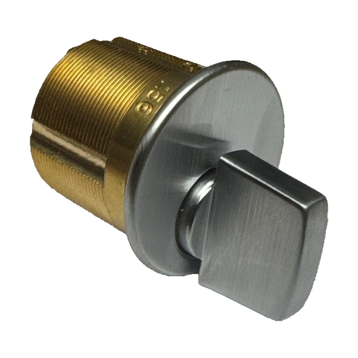 LSDA - 1 1/8 ” - Mortise Thumbturn Cylinder - 26D - Satin Chrome - Solid Brass — edited cover photo