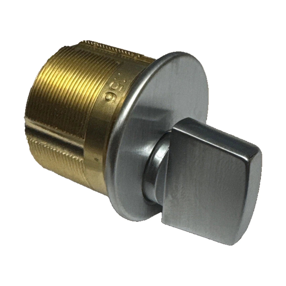LSDA - 1 ” - Mortise Thumbturn Cylinder - 26D - Satin Chrome - Solid Brass — edited cover photo