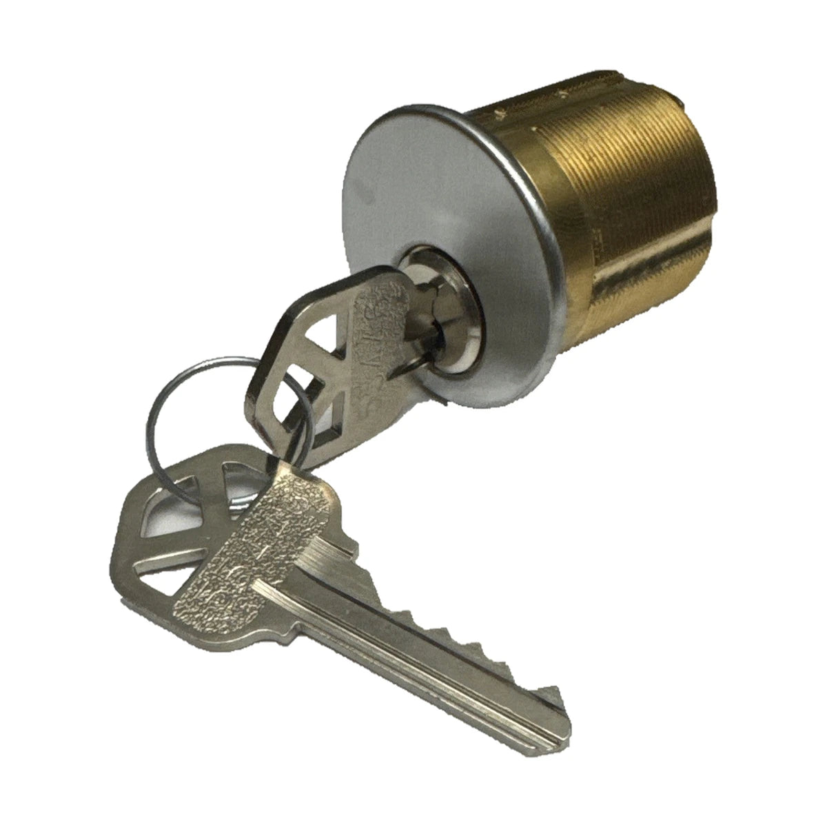 1 1/4” Mortise Cylinder - KW1 - Kwickset - Satin Chrome — edited cover photo