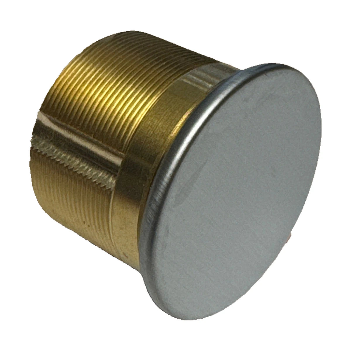 LSDA - 1 ” - Mortise Dummy Cylinder - 26D - Satin Chrome - Solid Brass — edited cover photo