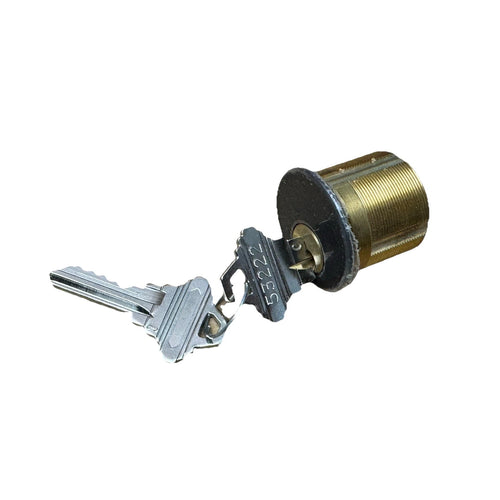 1 1/8” Mortise Cylinder - SC1 - Schlage - Brown - Adams Rite And Standard Cam — edited cover photo
