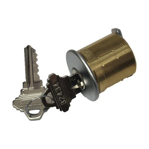 1 1/4” Mortise Cylinder - SC1 - Schlage - Satin Chrome 26D — edited cover photo