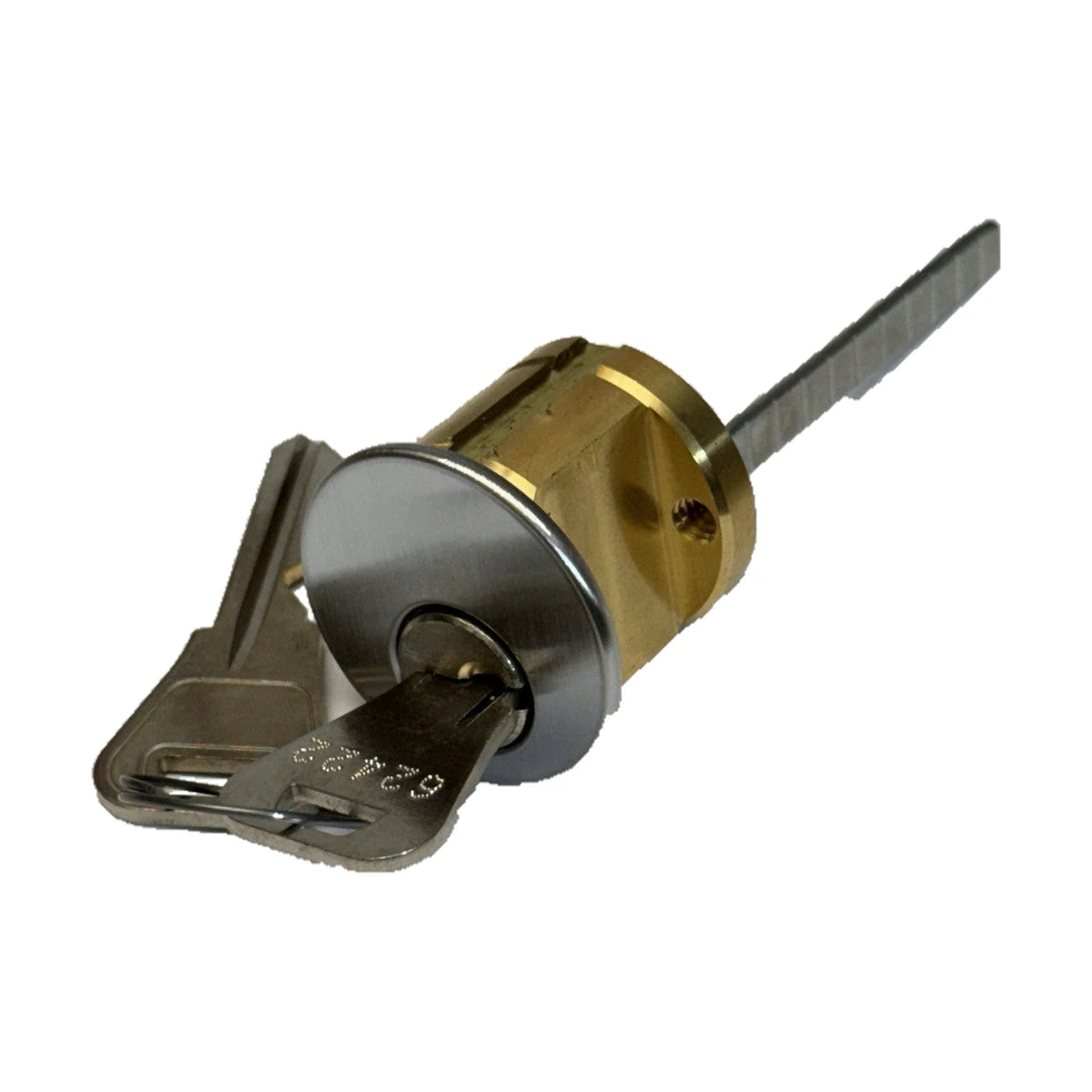 Rim Cylinder Lock - Weiser WR3 (WE) - Satin Chrome 26D — edited cover photo