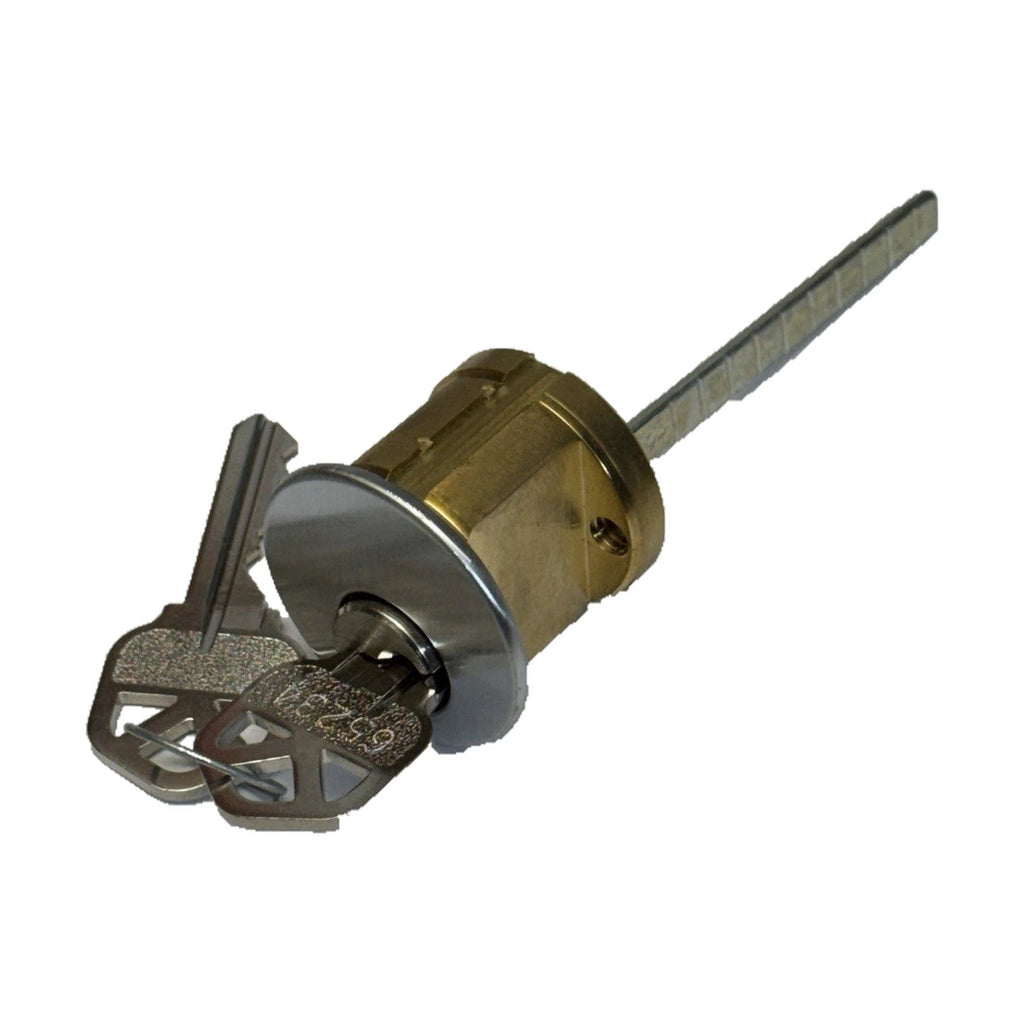 Rim Cylinder Lock - KW1  (KS) Kwickset Keyway - Satin Chrome 26D — edited cover photo