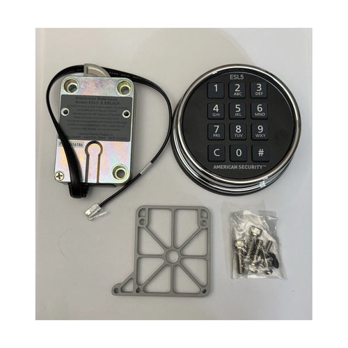 Amsec - ESL5 - Illuminated Electronic Pivot Safe Lock Kit (Dial & Lock) - Chrome — edited cover photo