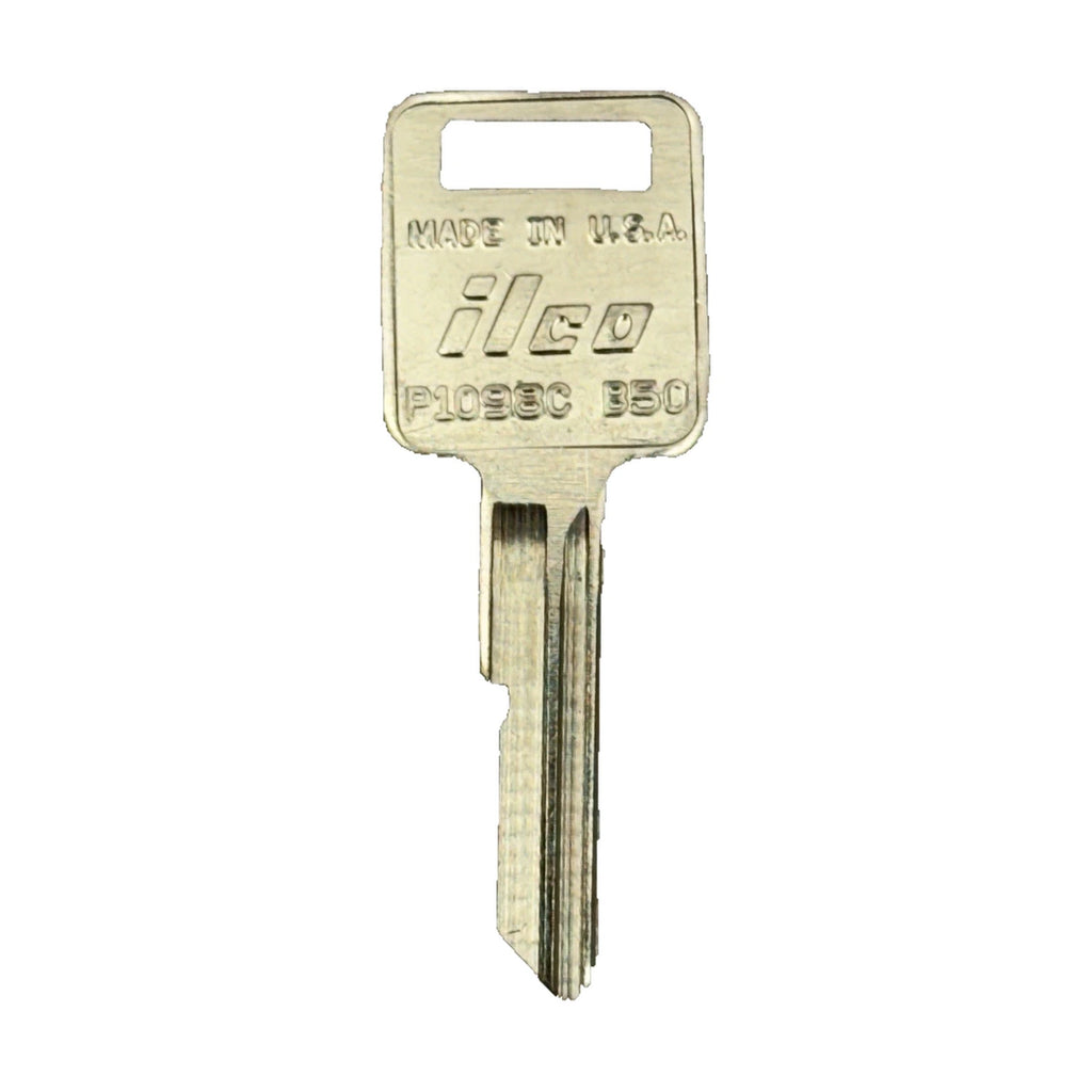 ILCO - B50 - P1098C  - Key Blank - GM " C " - Chevy - Door lock - USA — edited cover photo