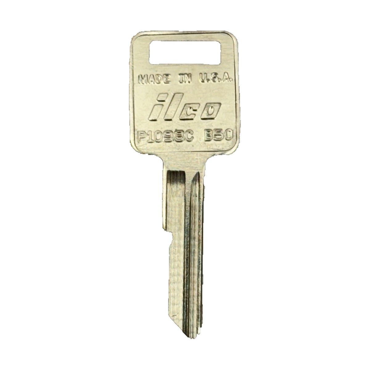 ILCO - B50 - P1098C  - Key Blank - GM " C " - Chevy - Door lock - USA — edited cover photo
