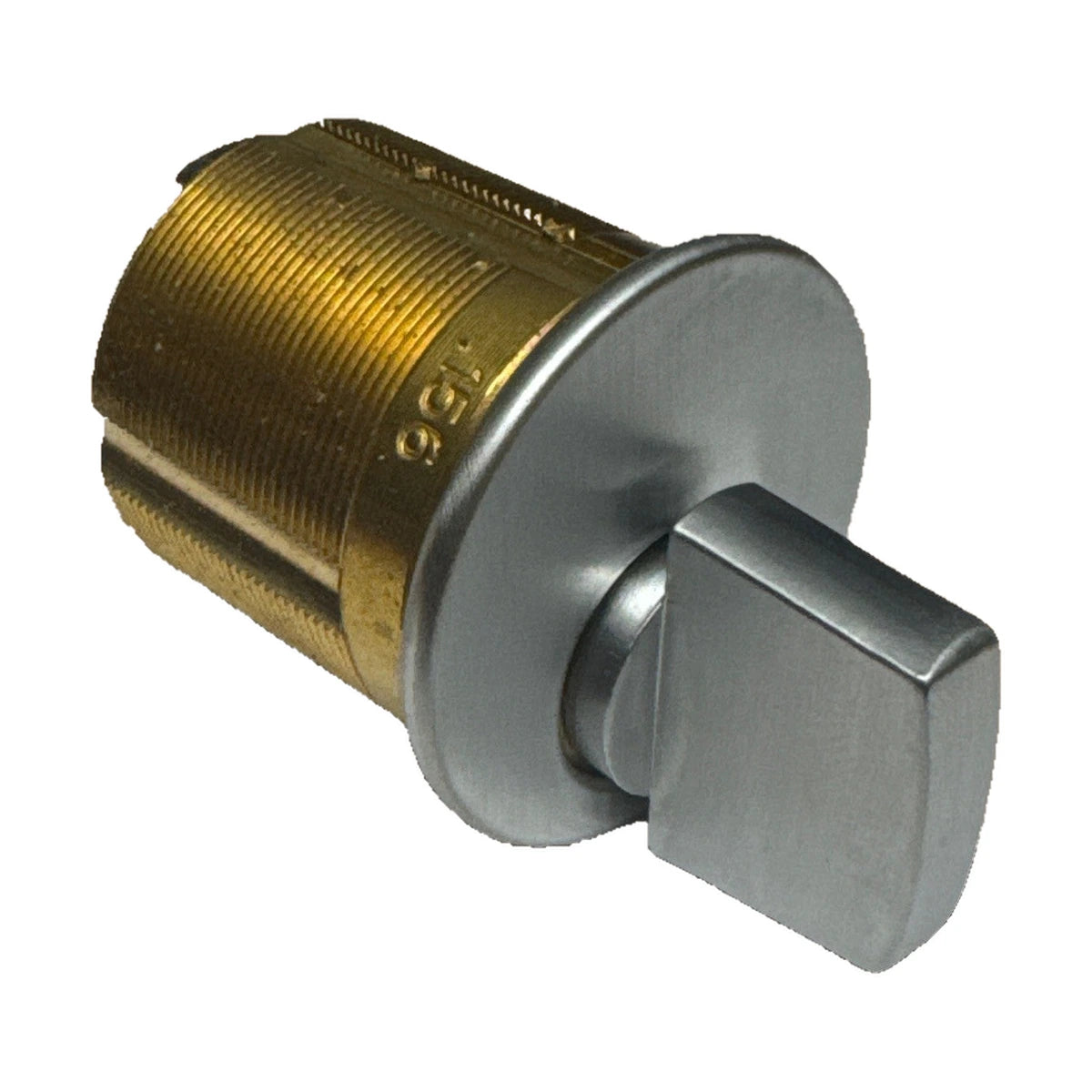 1 1/4 ” - Mortise Thumbturn Cylinder - 26D - Satin Chrome - Solid Brass — edited cover photo
