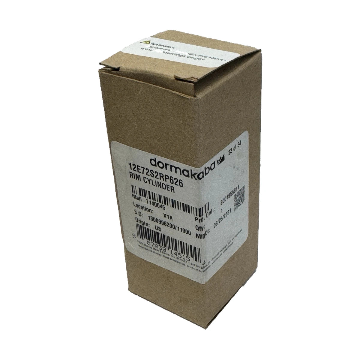 Dormakaba Best 12E72S2RP626 - SFIC Rim Cylinder Housing - Less Core — edited cover photo