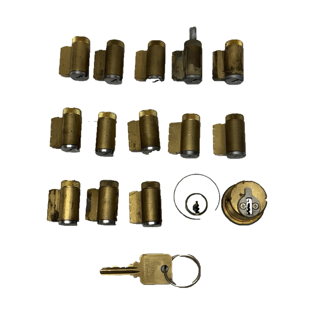 Lot Of 15 GMS Restricted Cylinders MX Series - 1 Key Fits All Lever And Mortise — edited cover photo