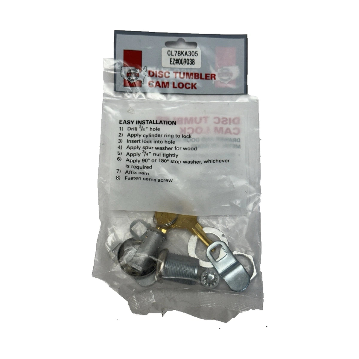 LSDA 7/8 Cam Lock Kit - Universal - Desk / Cabinet — edited cover photo