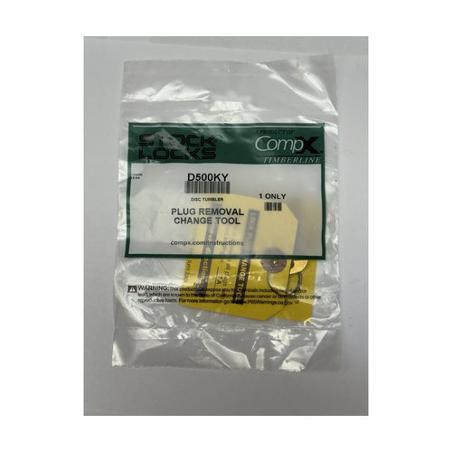 CompX Timberline TA Fort D500KY Plug Removal Change Tool W/Instructions — edited cover photo