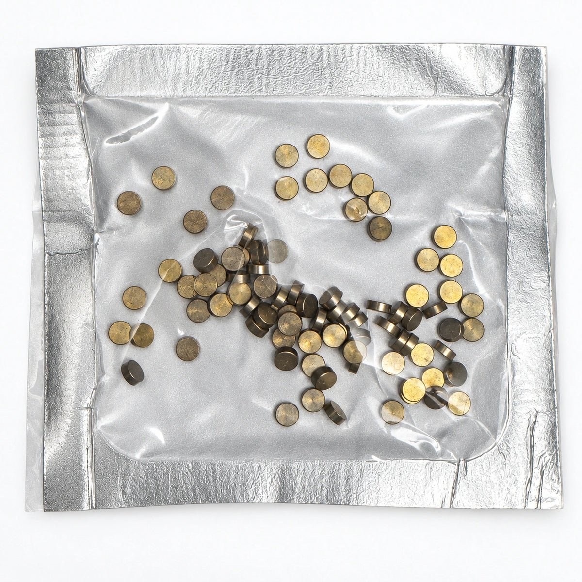 Lab Pins - 75ct - Lock Cylinder Pins - Master / Top Pin - .045 Grey — lighting-retouched pin-side photograph; originals retained in gallery