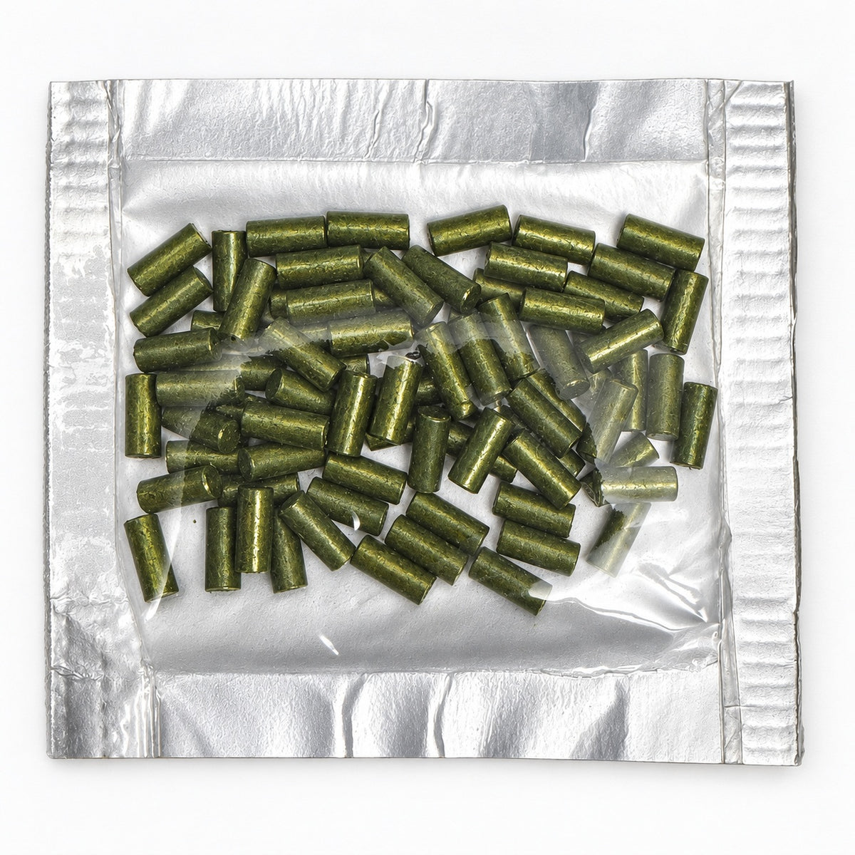 Lab Pins - 75ct - Lock Cylinder Pins - Master / Top Pin - .270 Green — lighting-retouched pin-side photograph; original photographs retained in gallery