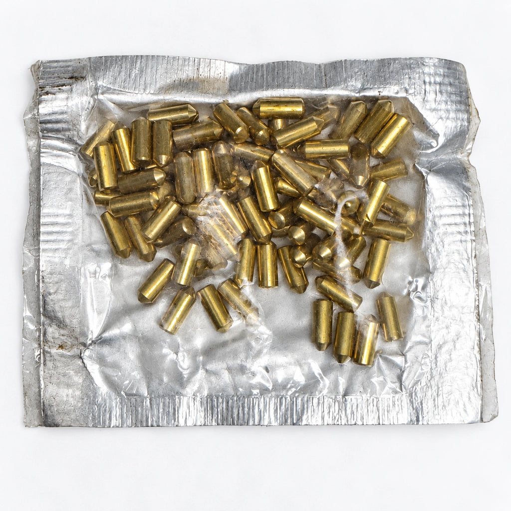 Lab Pins - 75ct - Lock Cylinder Pins - Bottom Pin - .290 Gold — lighting-retouched pin-side photo; original photographs retained in gallery