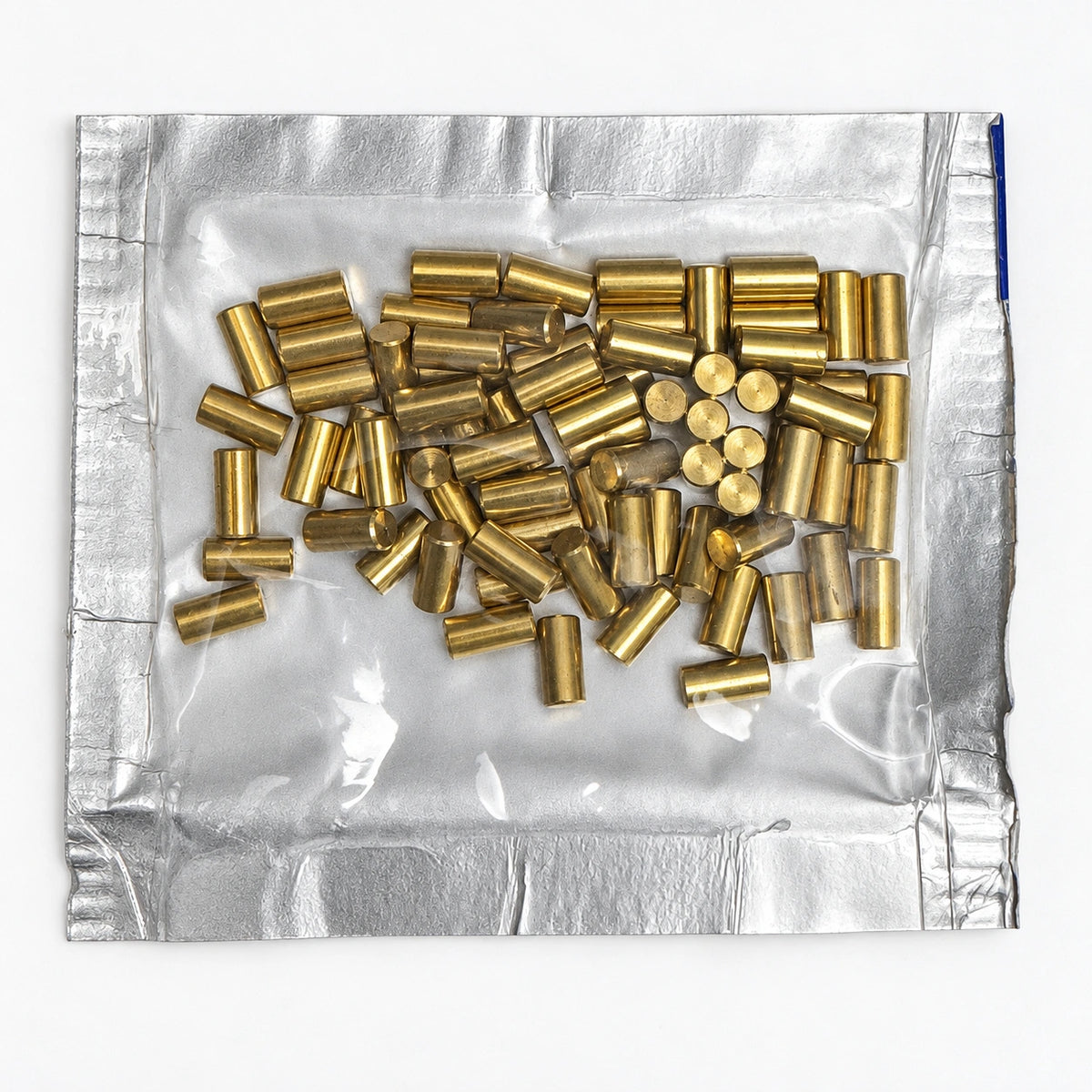 Lab Pins - 75ct - Lock Cylinder Pins - Master / Top Pin - .230 Gold — lighting-retouched pin-side photo; original photographs retained in gallery