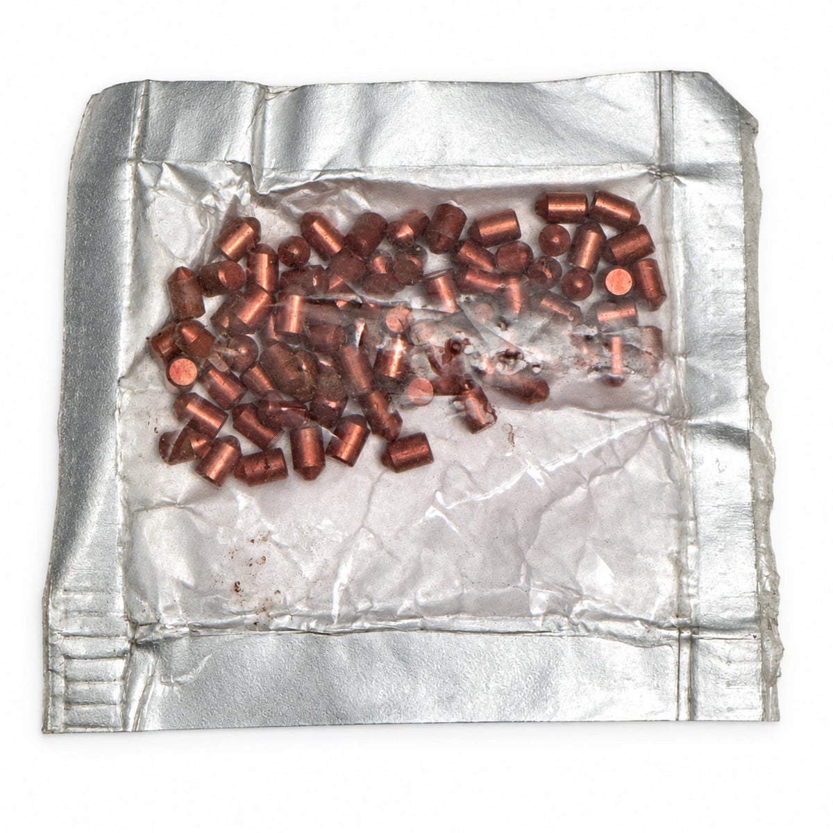 Lab Pins - 75ct - Lock Cylinder Pins - Bottom Pin - .185 Red — lighting-retouched pin-side photo; original photographs retained in gallery
