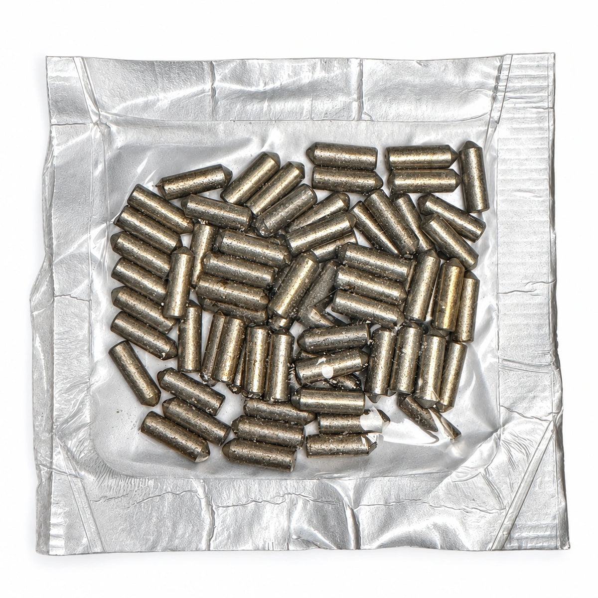 Lab Pins - 75ct - Lock Cylinder Pins - Bottom Pin - .350 Grey — lighting-retouched pin-side photograph; originals retained in gallery
