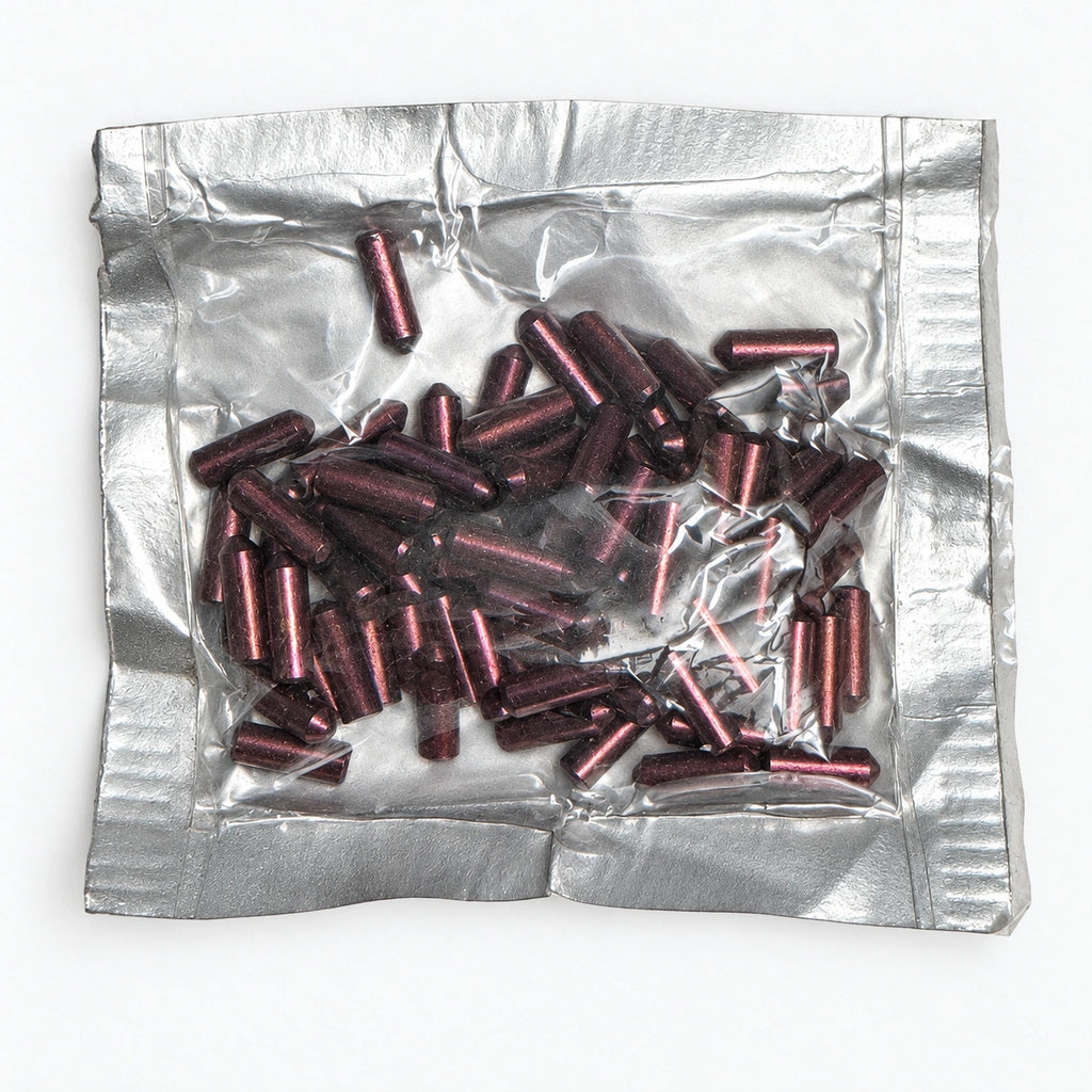 Lab Pins - 75ct - Lock Cylinder Pins - Bottom Pin - .345 Purple — lighting-retouched pin-side photograph; originals retained in gallery