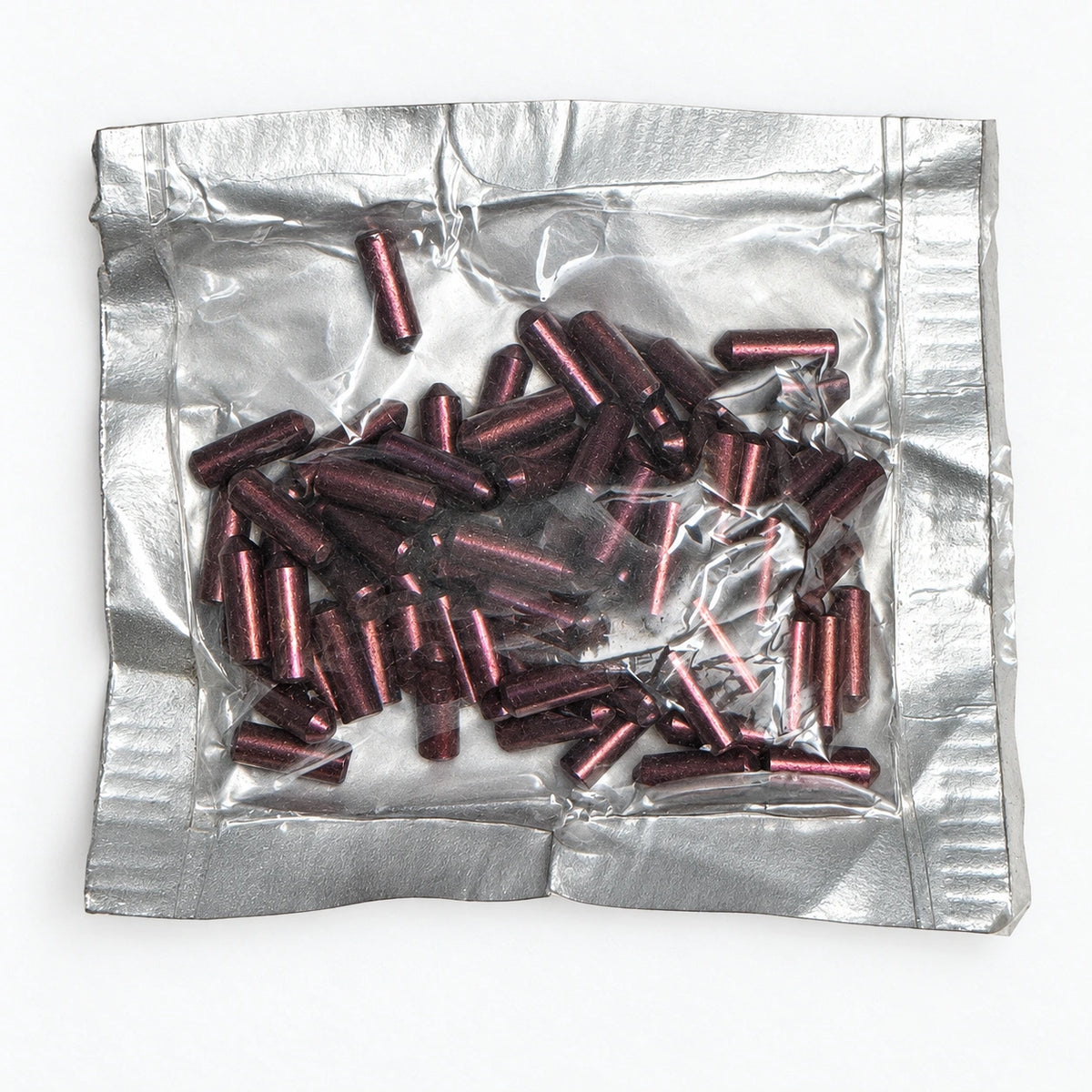 Lab Pins - 75ct - Lock Cylinder Pins - Bottom Pin - .345 Purple — lighting-retouched pin-side photograph; originals retained in gallery