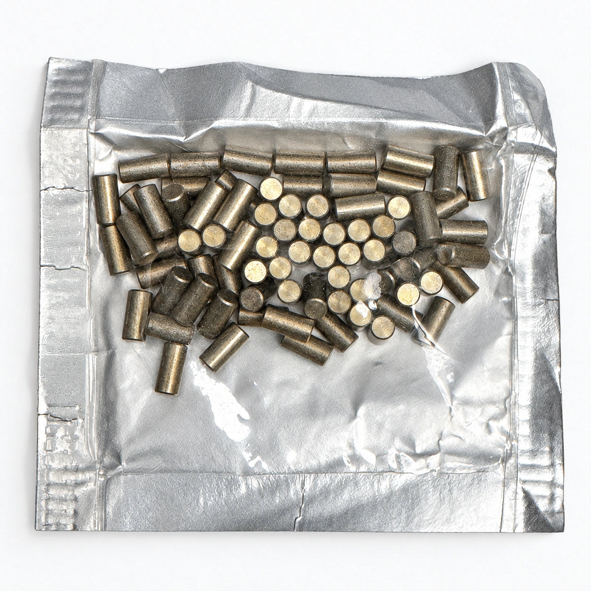 Lab Pins - 75ct - Lock Cylinder Pins - Master / Top Pin - .240 Grey — lighting-retouched pin-side photograph; originals retained in gallery