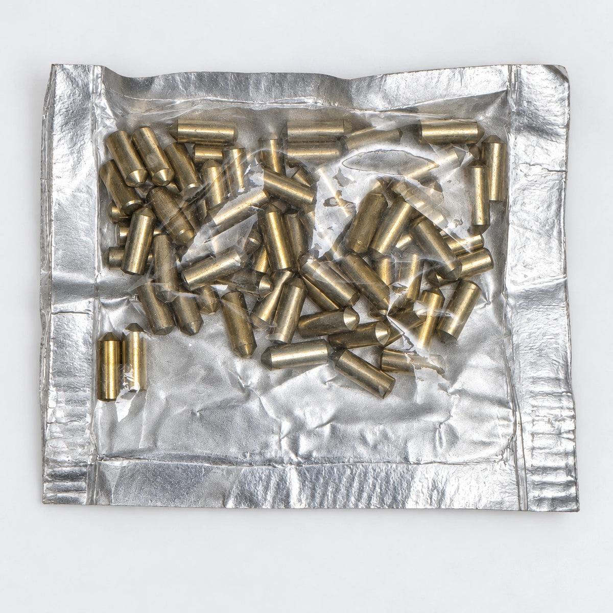 Lab Pins - 75ct - Lock Cylinder Pins - Bottom Pin - .325 Grey — lighting-retouched pin-side photo; original photographs retained in gallery