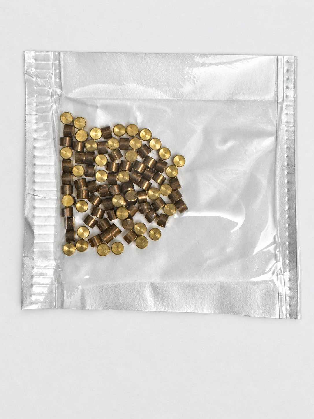 Lab Pins - 75ct - Lock Cylinder Pins - Master / Top Pin - .085 Gold — lighting-retouched pin-side photo; original photographs retained in gallery