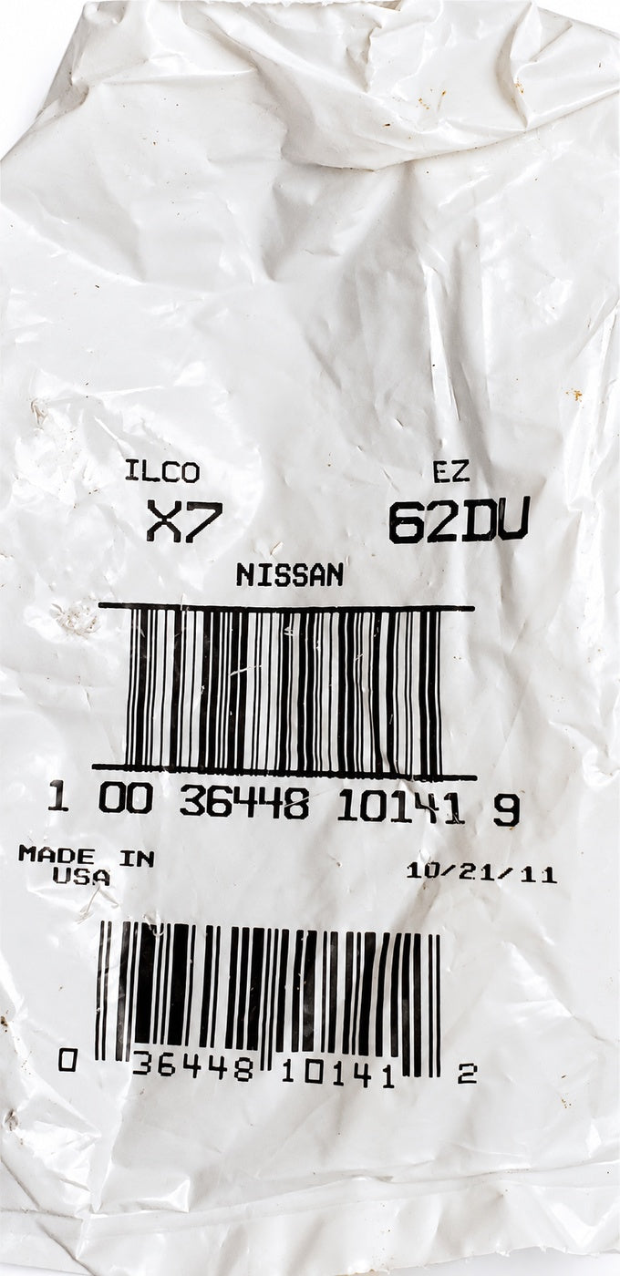Ilco - X7 - 62DU - Key Blank - Nissan — lighting-cleaned gallery photo 4; original retained