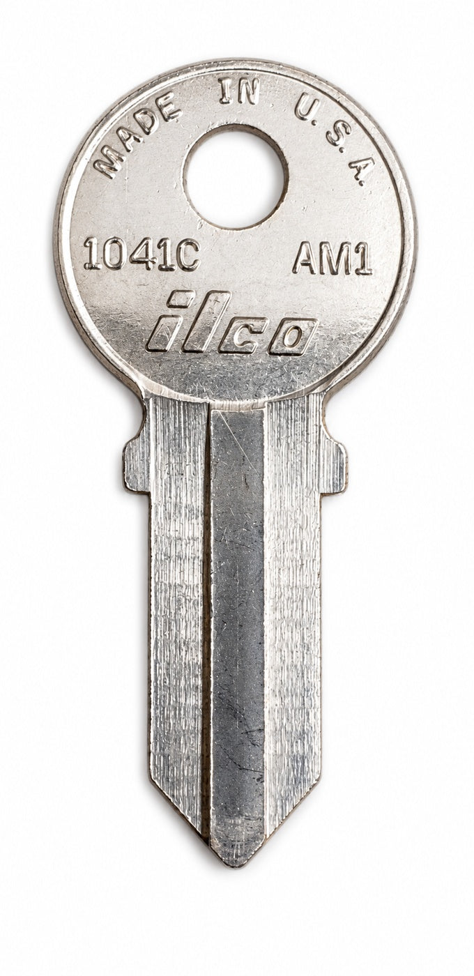 Ilco - AM1 - 1041C - Key Blank — lighting-cleaned gallery photo 2; original retained