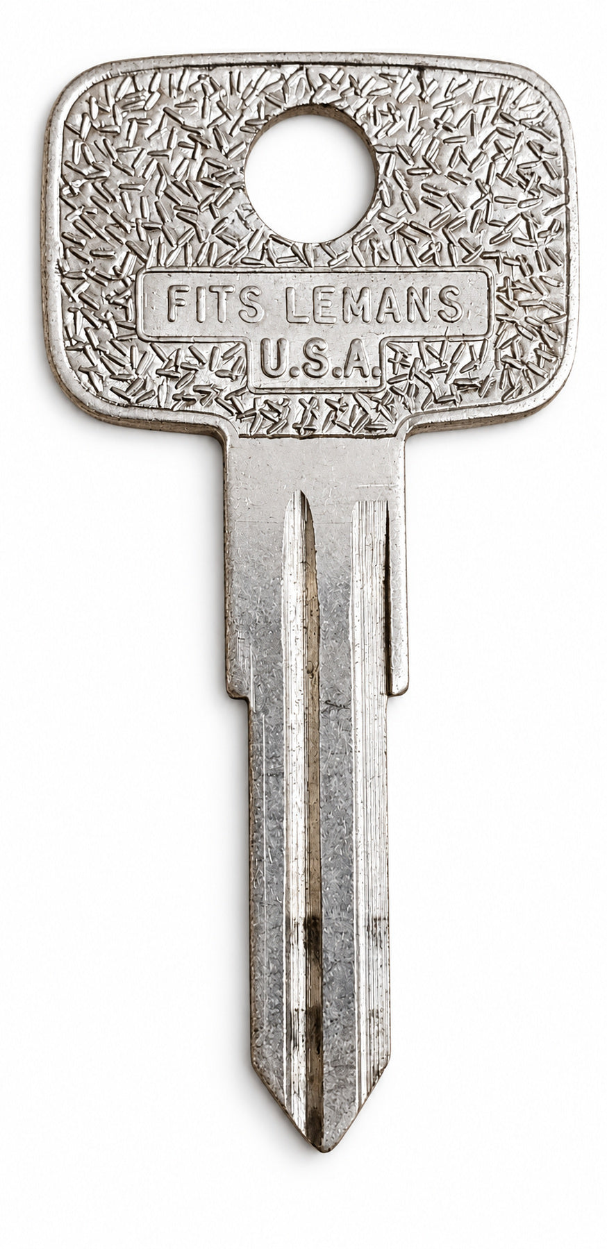 Curtis - B61 - Key Blank - Pontiac - LEMANS - Vintage — lighting-cleaned gallery photo 2; original retained (source 47202086912243)