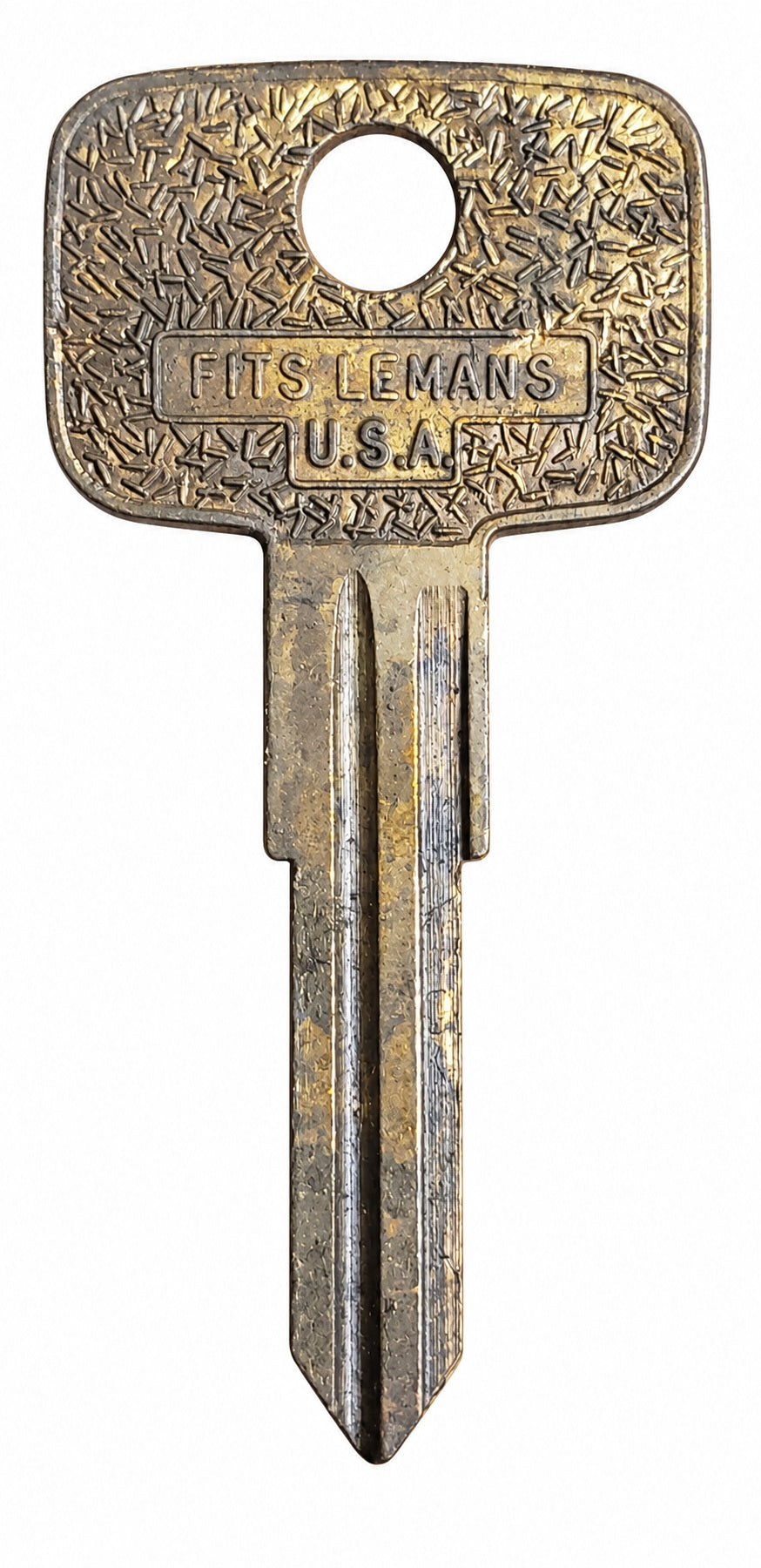 Curtis - B61 - Key Blank - Pontiac - LEMANS - Vintage — lighting-cleaned gallery photo 4; original retained (source 47202086977779)