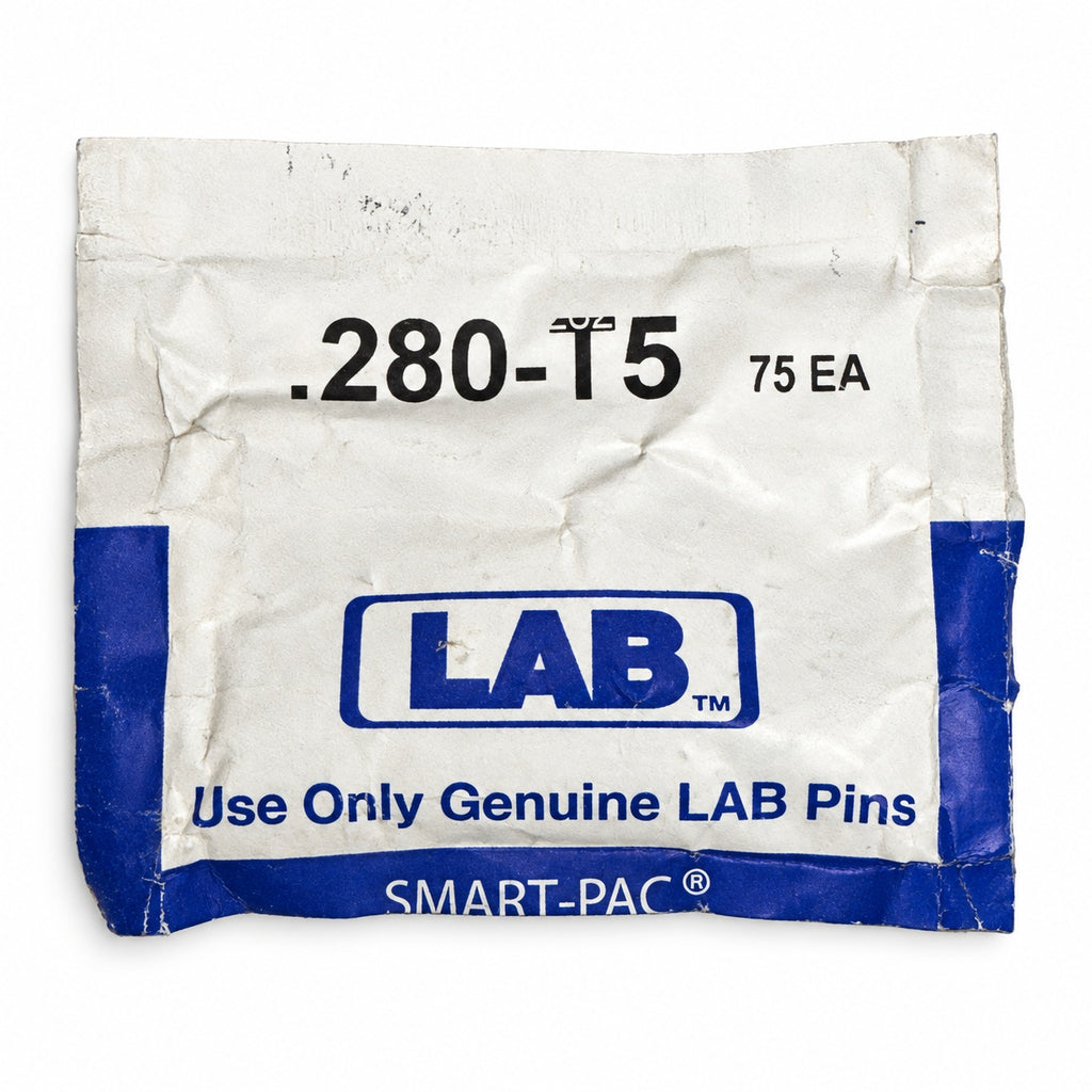 Lab Pins - 75ct - Lock Cylinder Pins - Master / Top Pin - .280 Gold — lighting-cleaned gallery photo 1; original retained