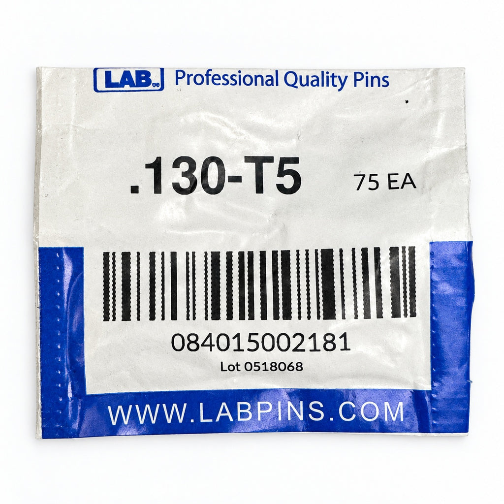Lab Pins - 75ct - Lock Cylinder Pins - Master / Top Pin - .130 Red — lighting-cleaned gallery photo 1; original retained