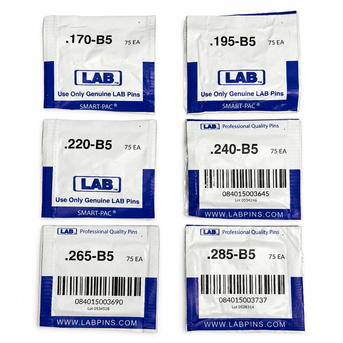 Lab Pin - 75ct ea - Lock Cylinder Pins - Kwickset - All Sizes of Bottom Pins Kit — lighting-cleaned gallery photo 1; original retained
