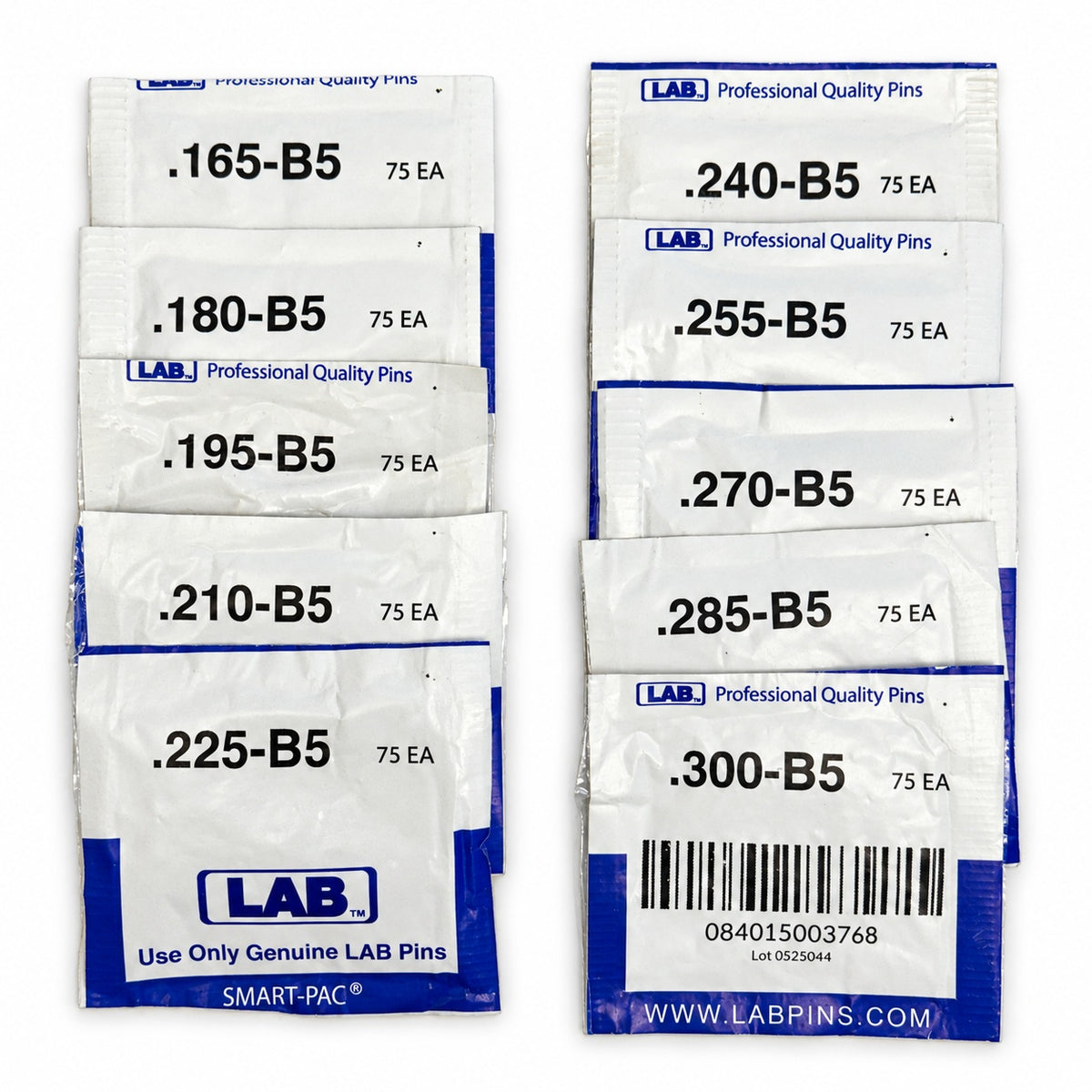 Lab Pins - 75ct ea - Lock Cylinder Pins - Schlage - All Sizes of Bottom Pins Kit — lighting-cleaned gallery photo 1; original retained