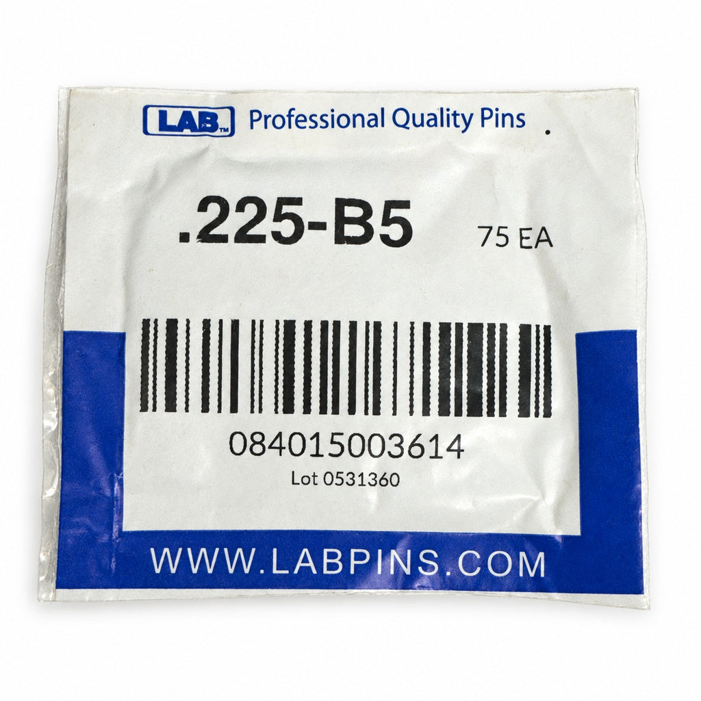 Lab Pins - 75ct - Lock Cylinder Pins - Bottom Pin - .225 Grey — lighting-cleaned gallery photo 1; original retained