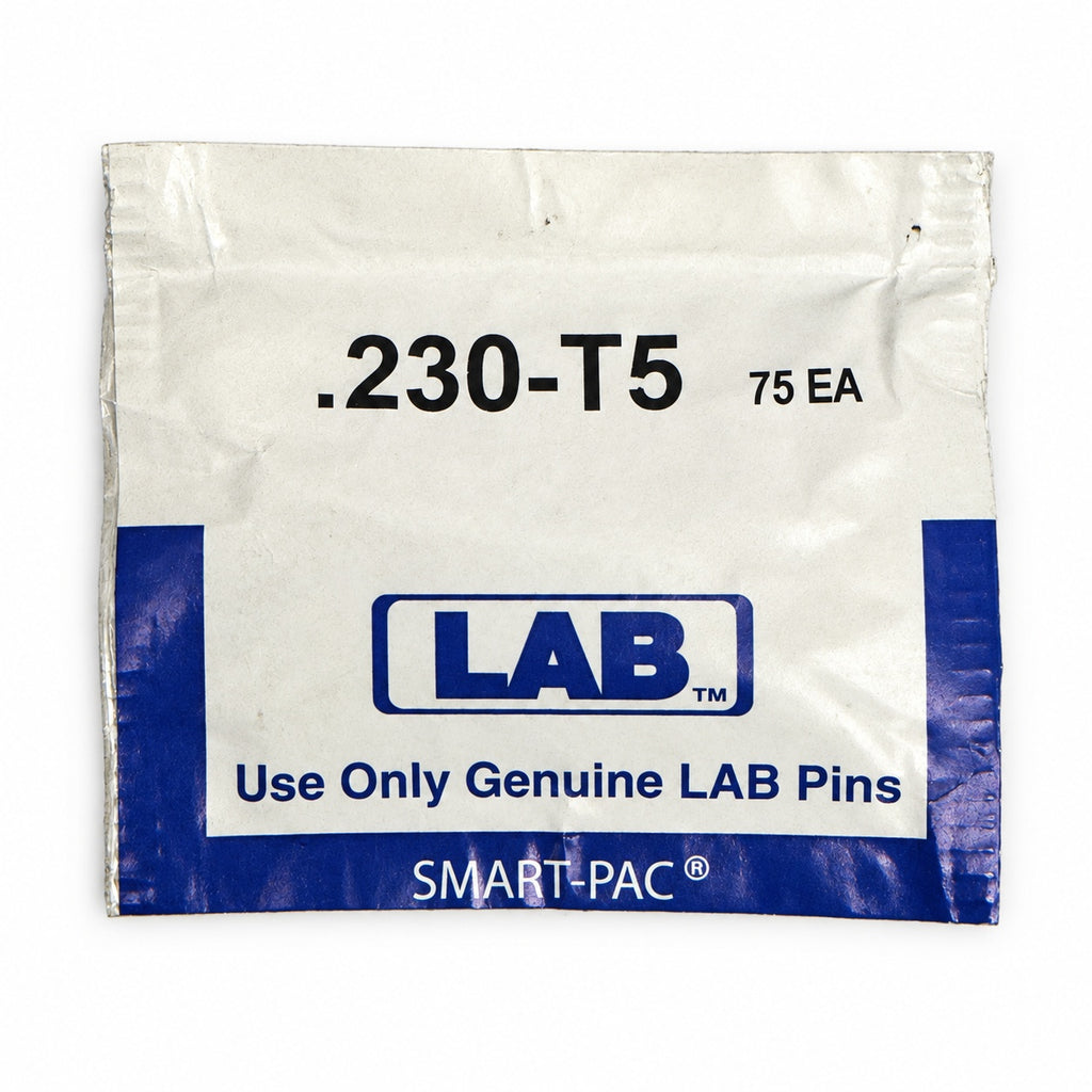 Lab Pins - 75ct - Lock Cylinder Pins - Master / Top Pin - .230 Gold — lighting-cleaned gallery photo 1; original retained